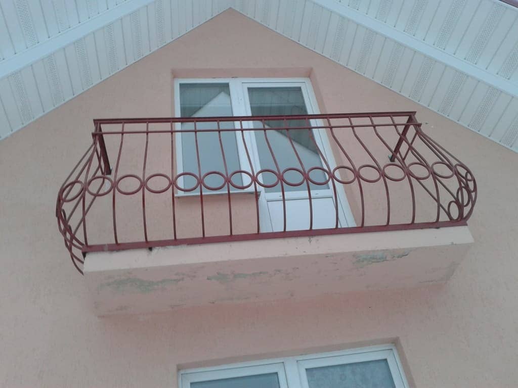 Сварные ограждения балконов